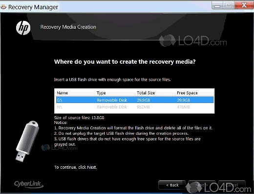 Hp windows xp recovery download for usb